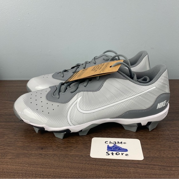 Nike Baseball Cleats Diamond Alpha Huarache 4 Keystone Gray DJ6524-012 Men Sz - Picture 3 of 10